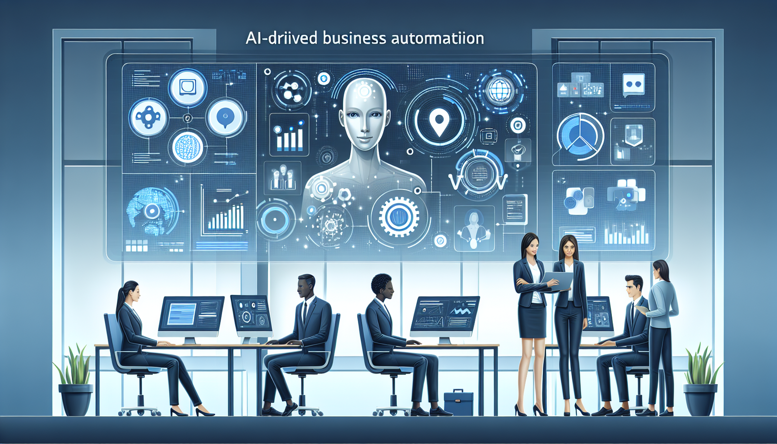 AI-driven business automation